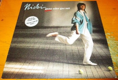 Langspielplatte Nicki - Ganz oder gar net  (1986)