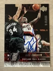 2004-05 Upper Deck Zach Randolph Signed Autographed Card Portland Trail Blazers