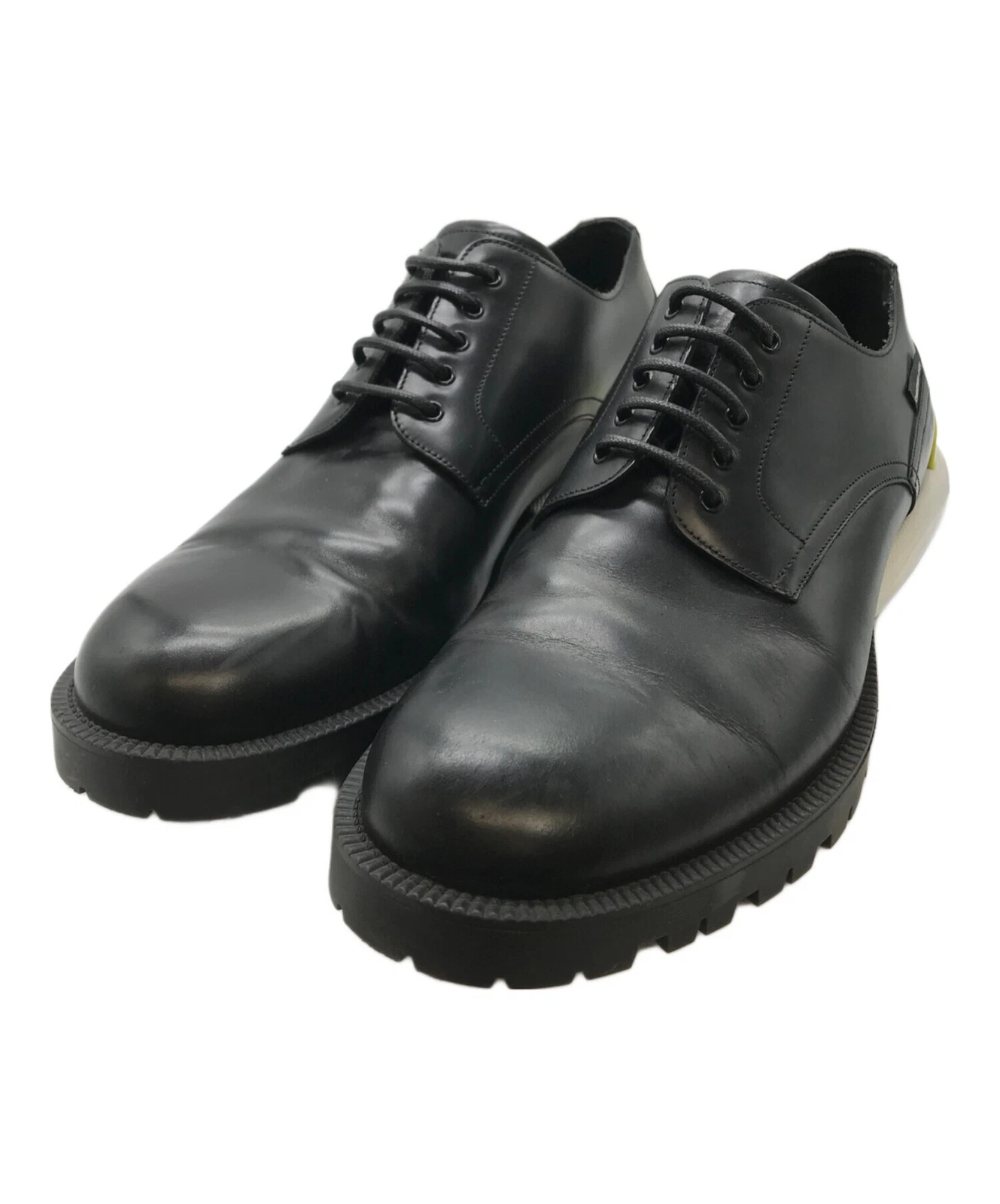 Chaussures d'accueil Christian Dior / (Christian Dior) noir x blanc x jaune Taille: 44