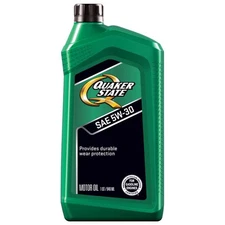 Quaker State 550035180 SAE 5W-30 Conventional Motor Oil 32 fl. oz. (Pack of 6)