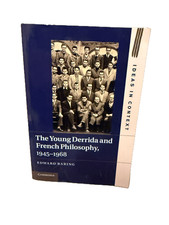 The Young Derrida And French Philosophy, 1945...