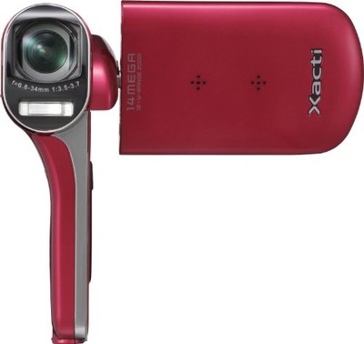 SANYO Digital Movie Camera Xacti CG100 Red DMX-CG100 R | eBay