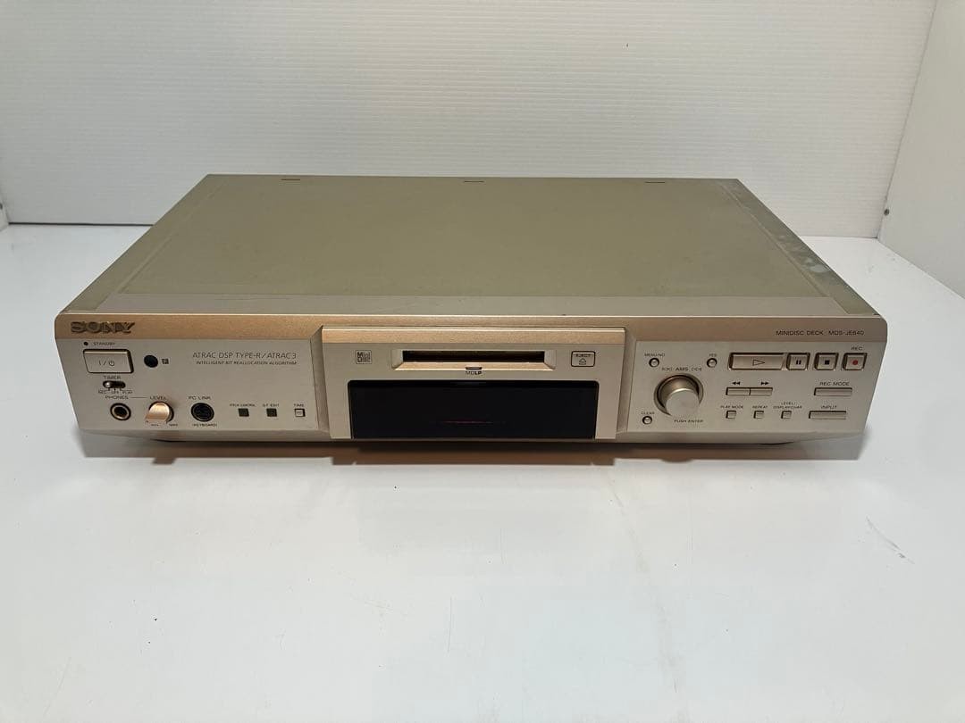 SONY MDS-JE640 MiniDisc Deck MD Player Serviced Analog & Digital