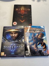 Bundle Games For PC - CD/DvD Rom. Diablo 3, StarCraft 2, Demi God