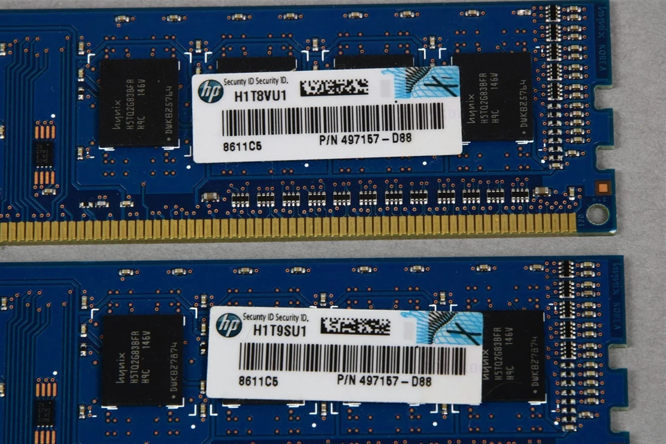 Lot/2 HYNIX 2GB PC3-10600U DDR3 UDIMM 204pin ECC Ram Memory HMT325U6BFR8C-H9 - Image 4 of 4