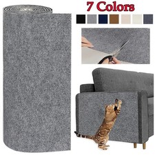 Cat Scratching Pad Sofa Protector Cat Scratcher Mat Self-adhesive Pet Carpet uk