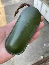Funda de navaja de cuero para navaja suiza Mauser. Cuchillo no solo a la venta manga