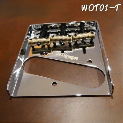 Hot Selling NEW Wilkinson WOT01T Guitar Bridge Chrome Silver