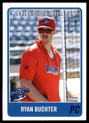 2025 Ryan Buchter Choice Minor League Rookie RC Jersey Shore Blueclaws