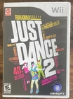 Just Dance 2 Nintendo Wii Video Game w/ Manual F6060W