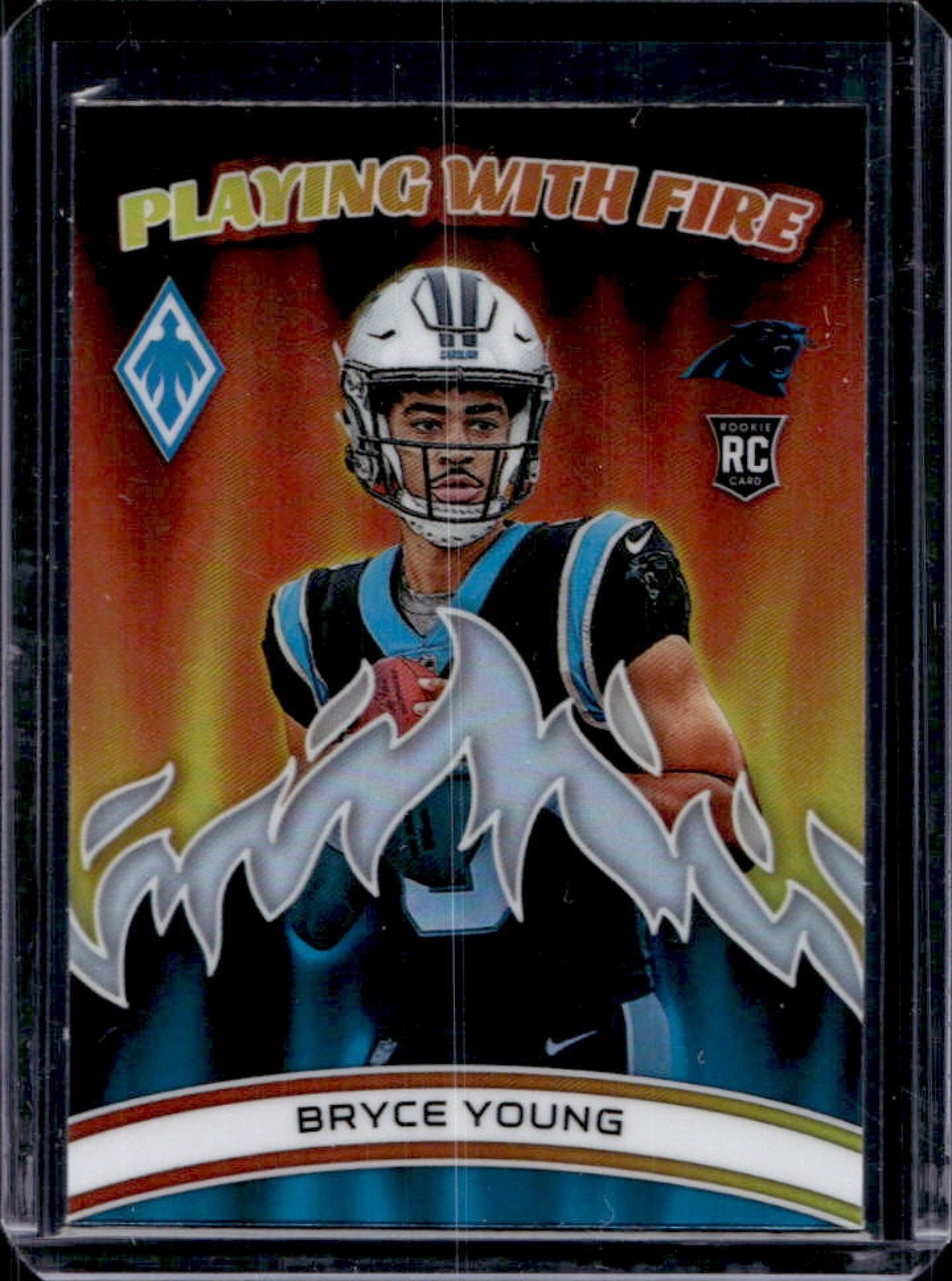 2023 Phoenix Bryce Young Playing With Fire RC Silver #PWF-1 Panthers