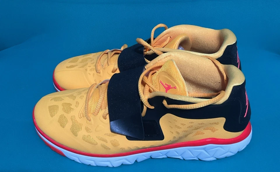 耐克 Jordan Flight Flex Trainer 2 男式尺码 11.5 LSR 橙色/INFRRD 23 768911-803 — 第 2/4 张图片