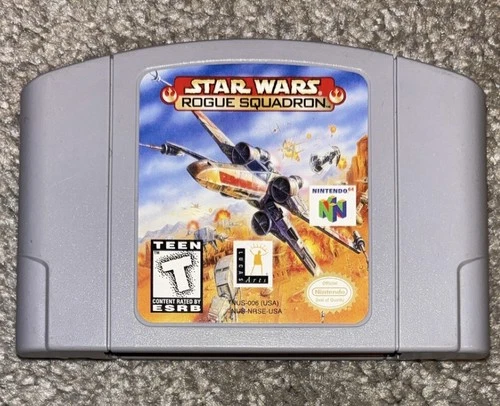 Star Wars Rogue Squadron Nintendo 64 Authentic Cartridge