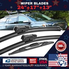 1 Set Top-lock Universal 241713 Car Frontrear Windshield Wiper Blades 1 Set Top-lock Universal 241713 Car Frontrear Windshield Wiper Blades