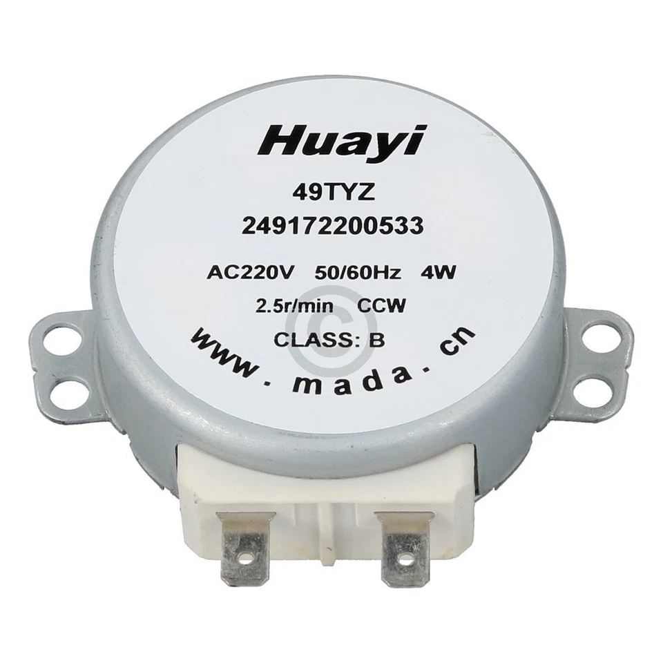 Motor de palanca giratoria para actuador Beko 1786570100 Huayi 49TYZ en lavavajillas