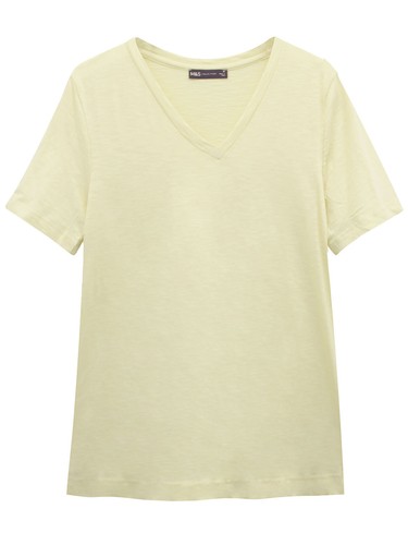 Ex M&S Marks and Spencer Ladies Short Sleeve T Shirt Cotton /Cotton Blend V Neck - Picture 16 of 25