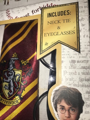 Harry Potter Character Costume Accessories Kit with Necktie & Eyeglasses Gift - Picture 4 of 10