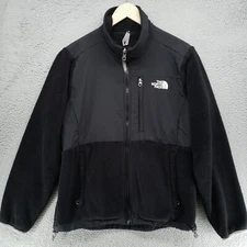 The North Face Denali Jacket Polartec Fleece Black Full Zip Women M $215