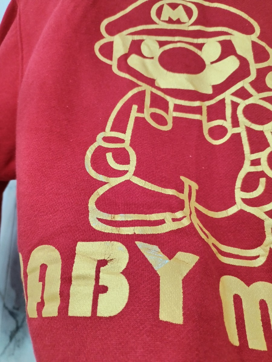 レア　A BATHING APE × MARIO BABY MILO スウェット Ape baby milo mario - Gem