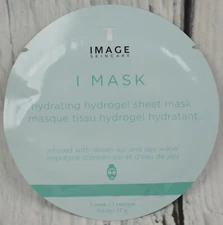Image Skincare Hydrating Hydrogel Sheet Mask .06 oz - 1 Mask Relieves Dry Skin 