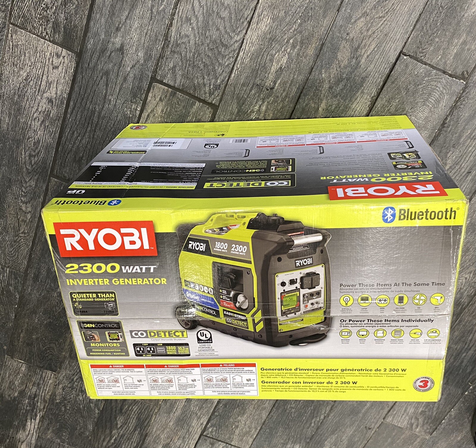 NEW Ryobi 2300 Watt Digital Inverter Generator Portable SUPER QUIET