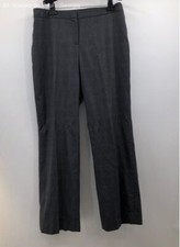 Pendleton Gray 100 Wool Usa Made Flat Front Dress Pants - Size 16