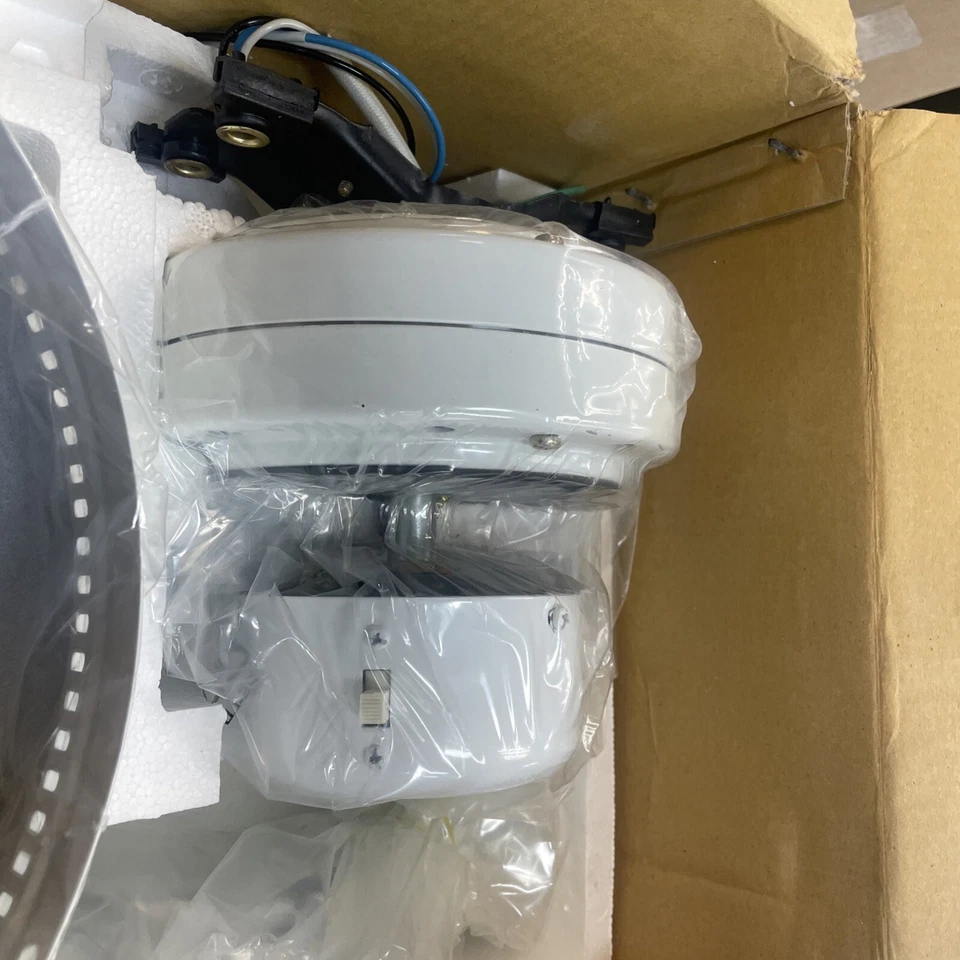 Emerson/52"/contemporary snugger ceiling fan/ white /bleached OAK/ 5REV/(BR29A) - Image 4 of 4