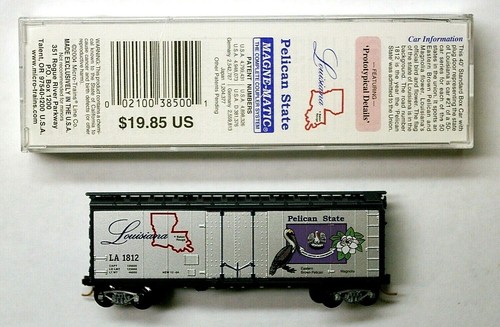 MTL Micro-Trains 21385 Louisiana LA 1812 "The Pelican State" | Zustand: New