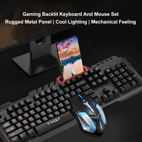 Thunder Wolf TF-600 keyboard and set metal plate notebook R9Q8 - Picture 2 of 12