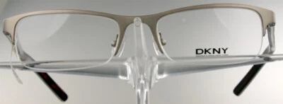 DKNY 5586 Brille Brillengestell Braun/Silber HalbRand Damen Eyeglasses - Bild 1 von 3