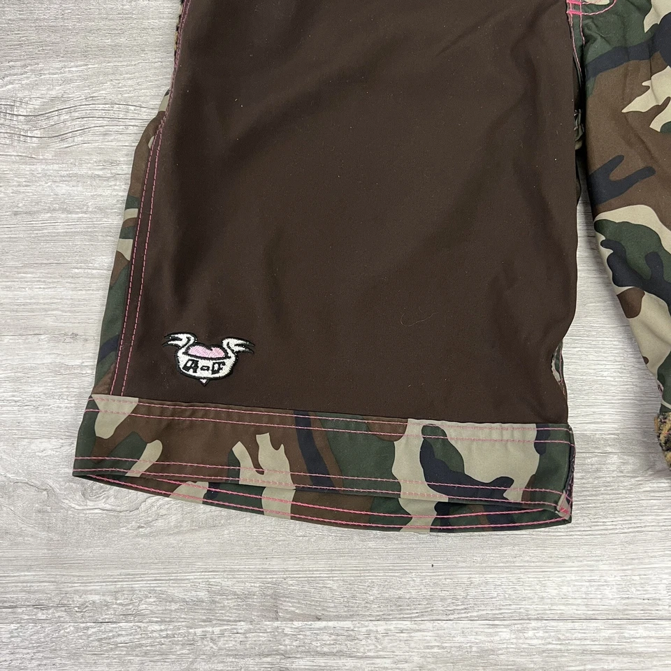 Shorts femininos Fighter Girls MMA camuflado chita tamanho 6 - Imagem 2 de 4