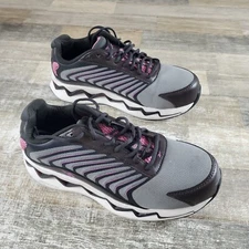 Reebok Zig Elusion Heritage Womens Work Shoes Sz 10 W Dark Brown Composite Toe