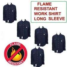 Used Flame Resistant FR Work Shirts Cintas, Workrite, Flame Retardant
