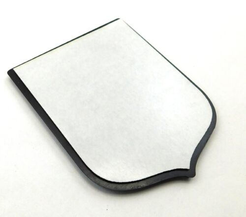 Ukraine Trident Tryzub Black Chrome plastic car emblem decal sticker crest UBC - Foto 8 di 9