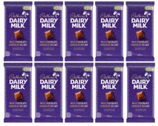 ( 10 PACK )Cadbury Dairy Milk Chocolate Bar 200g/7oz /70.5 OZ TOTAL exp11/2025