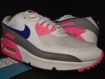 NIKE AIR MAX III 90 WHITE GREY CONCORD PURPLE PINK INFRARE CT1887-100 