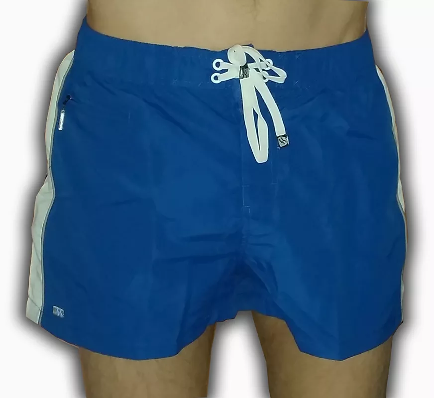 MENS BOXER COSTUME SHORTS WITH INTERNAL MESH BRIEFS GAB SPORT 502 P