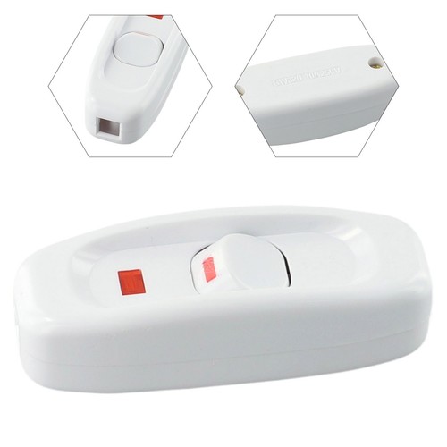 Versatile 240V 10A Inline ON/OFF Button Cord Switch for Small Appliances - Picture 19 of 48