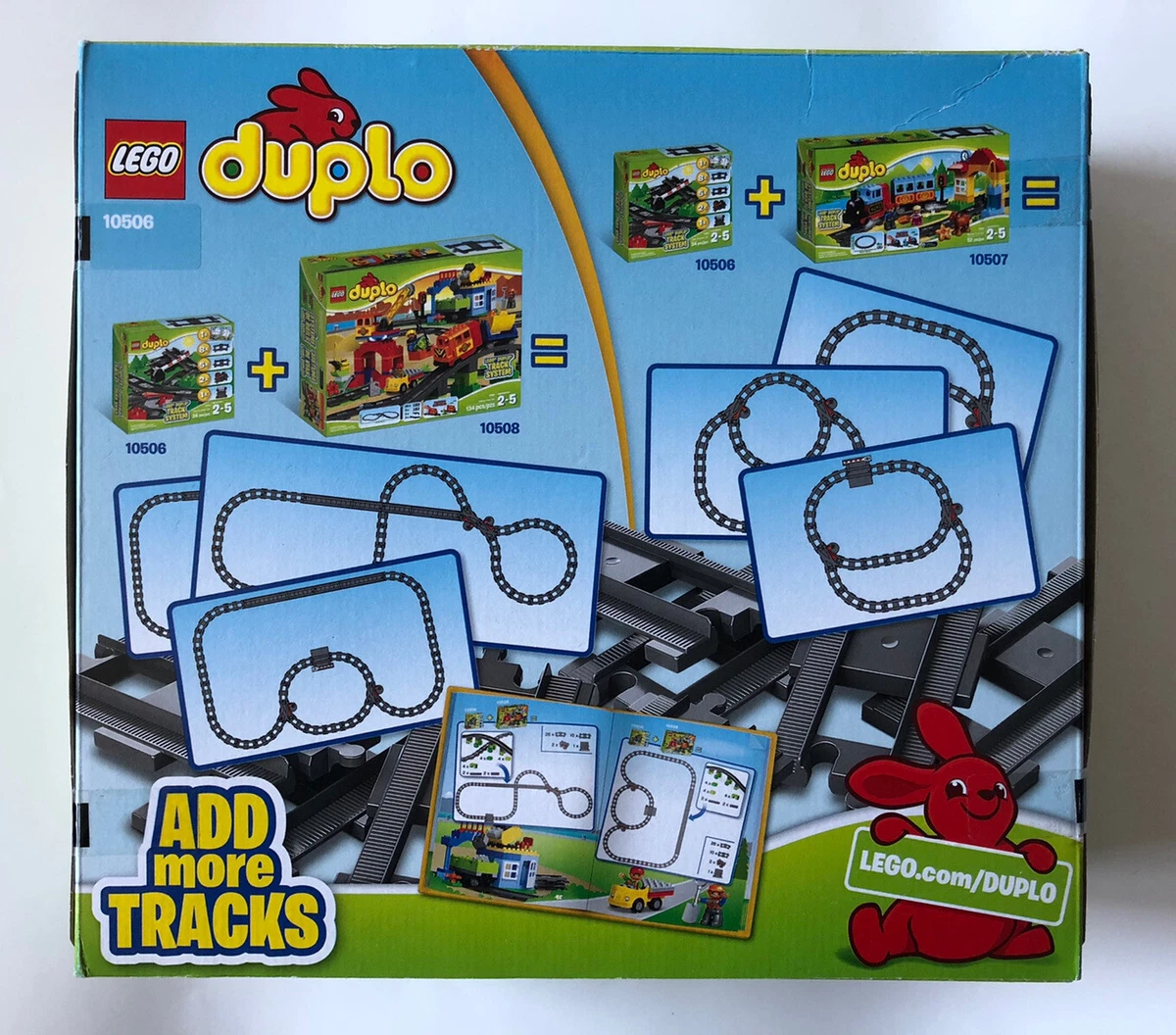 Lego Duplo 10506 Train Track System Accessory Retired Set Brand