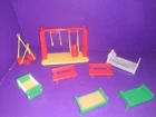 Vintage playmobil Playground & Random Accessories For Figures