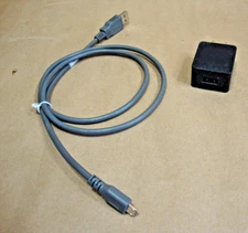 WALL USB Charger / Adapter 5V DC 1000mA Black SAW06B-050-1000U W/ samsung Cable