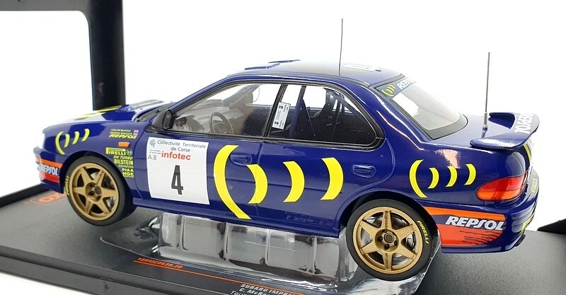 Ixo 1/18 Scale 18RMC063B.20 Subaru Impreza 555 #4 2nd 1995 McRAE - Image 3 of 4