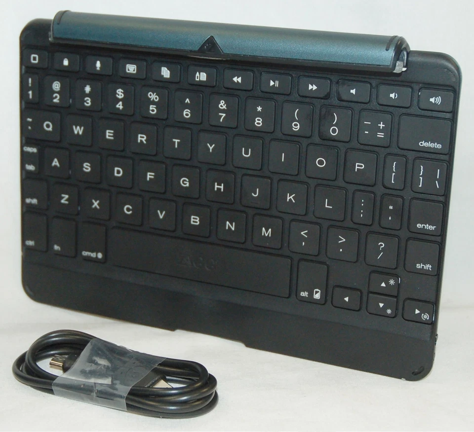 NEW ZaggKeys iPad Mini 1 BLACK Cover Keys Bluetooth 7" Keyboard Case Stand zagg - Image 4 of 4