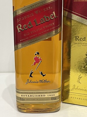 Johnnie Walker Red Label Old Scotch Whisky 70cl 40% Vol. | eBay