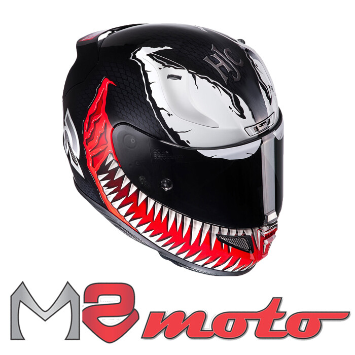 CASCO HJC RPHA 11 PRO MARVEL VENOM 1 TG S