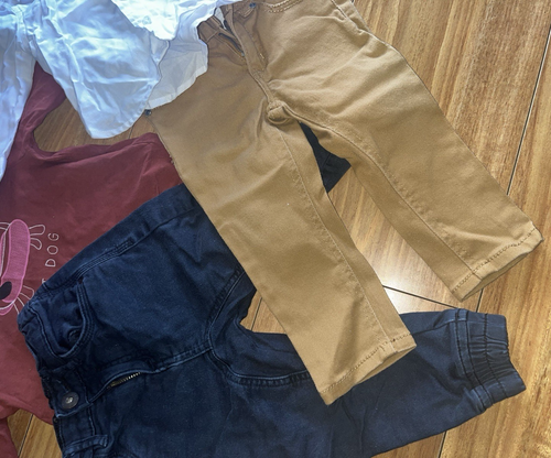 Bulk Lot Of Boys Clothes, Jeans, Shirt and L/S Top Size 1 - Picture 2 of 3