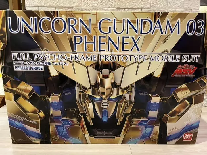 Bandai PG 1/60 RX-0 Unicorn Gundam 03 PHENEX Plastic Model Kit
