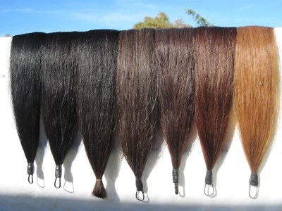Pferdeschwanzverlängerung neu 1/2 Pfund 36 Zoll von Kathys Tails Farbwahl. Gratis Tasche - Bild 1 von 4