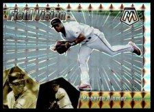2021 Panini Mosaic Field Vision Roberto Alomar Cleveland Indians #FV1 HOF
