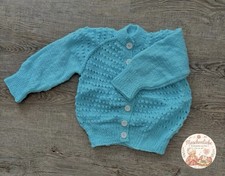 Wunderschöne handgestrickte Jacke, Kuschelig...